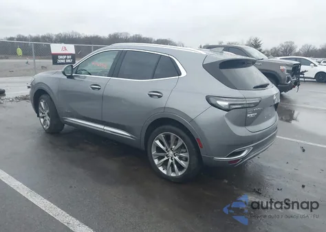 2021 Buick Envision Awd Avenir z USA, uszkodzony, nr VIN LRBFZSR42MD189961